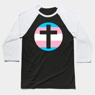 Trans Pride Cross Baseball T-Shirt